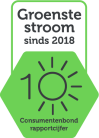 Logo Consumentenbond rapportcijfer 10 voor Vrijopnaam