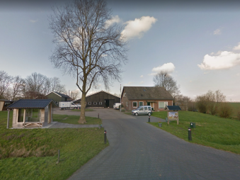 Natuurboerderij Hogeboom waar een zonnepark in aanbouw is