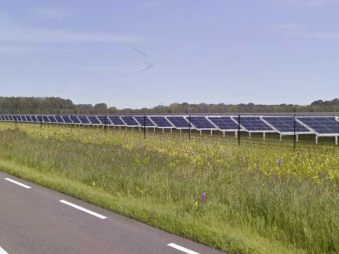 Conceptontwerp landschappelijk inpassing Zonnepark Enter