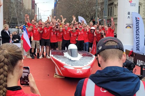 Finish Wold Solar Challenge 2025